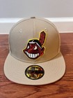 Cleveland Indians Chief Wahoo 1981 All Star Game New Ear 59fitfy Fitted - Beige