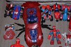 Huge Lot 110 Marvel Spider-man Movie Action Figures Vehicles Toys Hasbro Rare