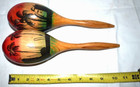 Maracas - Latin Percussion   Great Condition  Pre-owned  of-s1-red Stripe 
