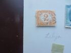 Odd Lot Of 10 Old Used Middle East Stamps The Pyramids