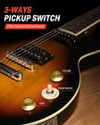      Donner Dlp-124 Electric Guitar With Gig Bag Humbucker H-h Pickups Solid Body