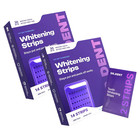 14pcs Purple Teeth Whitening Strips Peroxide   free Pap Formula For Sensitive Teet