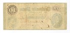 1861 T-24  10 The Confederate States Of America Note - Civil War Era