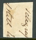 British India 1854 Qv   p Blue Die 2 Sg  6 Vfu H488