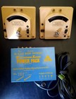 Aurora Model Motoring Ho Slot Car Track Pieces Controllers Power Supply Lot 21