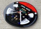 Wow   Hi Definition F1 Steering Wheel Michael Schumacher Clock Sign