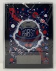Pabst Blue Ribbon Beer Futuristic Led Clock Sign - Nib