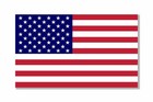 American Flag Usa Sticker Vinyl Sticker Different Sizes Window  Helmet  Laptop
