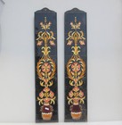 Ceramic Art Nouveau Fireplace Tiles Set Of 10 Antique Victorian Style Tile
