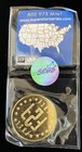 Vintage Elton John Billy Joel 24k Gold Plate 2001 Tour Collectible Coin