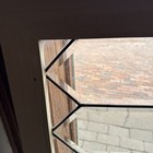 Sg5298 Antique Beveled Glass Transom Window 16 5 8    X 32