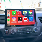 For Honda Civic 2006-2011 Apple Carplay Android 15 Car Stereo Radio Gps Wifi Rds