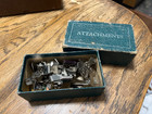 Vintage Singer Attachments Lot Lock Stitch Sewing Machine Buttonhole Zigzag Part