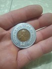 Poker Card  Protector Coin  never Go Broke   Vintage 