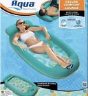 Aqua Deluxe Comfort Water Lounge Xl-large Length   Width Inflatable Pool Float