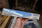 Vintage Genuine Wilkinson Hacksaw Blades Model Whs 12  X 1 2  80 Count