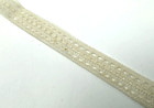 Antique Vtg Lace Ribbon Trim Edging Sewing Cream  5  Wide 1 94 Yards