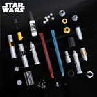 Star Wars Dual Glowing Lightsaber Engineering Kit By Disney With Poster  - New
