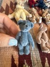 Lot Of Vintage Mini Teddy Bears     Miniature Collectible Bears     Mixed Colors