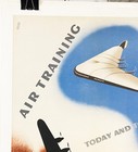 Original Great Britain Wwii Poster  Air Training Air Training Corps Modernist  
