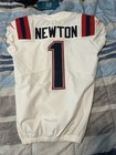 Cam Newton Game Used Worn Patriots Preseason Jersey 2021