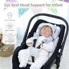 Car Seat Head Support Baby - Infant Car Seat Insert For Newborn Girls Boys - Sof