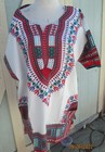   African Shirt Dashiki Print Men Women Succunct Hippie Top Blouse2xl 