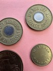 Vintage Tokens     Lot Of 8     Transit  Parking   Toilet Coins     Nyc   Ct
