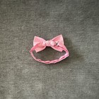 Pink Solid Adjustable Bow Tie For Men s Formal Occasion Formal Wear Accessory