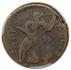 1786 Vermont Copper  Baby Head  Rr-9  Pcgs Vf20