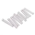 10x 0 6mm Wire Dia Stainless Steel Compression Spring Pressure Od 9mm Length 45