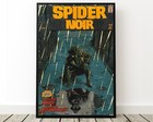 Spider-man Noir Comic Poster Wall Art Print