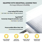 100w Bifacial Portable Solar Panel  Bend Resistant Foldable Solar Panel 100watt