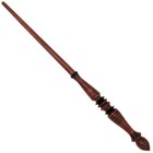 15 5  Hand Turned Brown Elements Teak Wood Magic Wand Witch Wizard W  Velvet Bag