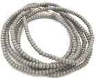 Vintage Venetian Opaque Gray Glass Beads African Trade Beads