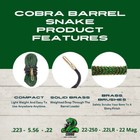  22 Caliber Bore Cleaner - Free Fast Shipping - Also Fits  223 - 5 56 -  22-250