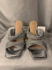 A New Day Women s Tammy Rhinestone Silver Heels  a21 