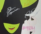 2006 Wicked Broadway Musical Window Card poster Eden Espinosa Gershwin Theatre