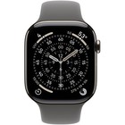 Apple Watch Series 11 42mm  cellular  Natural Titanium S m Sport Band Gray  -new