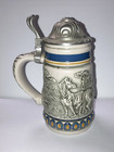 Vintage 1992 Avon Endangered Species Mountain Zebra Beer Stein - 5 5 In  H