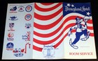 Disneyland Hotel Room Service Menu 1976 Usa Bicentennial Disney History Vault