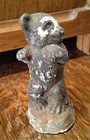 Antique Miniature Chalkware Bear Figurine
