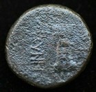 Athena Greek 250 Bc Coin - Xf Condition - 6gr Ae19