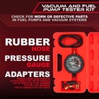 9pc set Vacuum Tester Gauge Test Kit   Fuel Pump Pressure   Vacuum Tester Tool