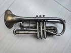 Antique C g  Conn Circus Bore Cornet 123033 Elkhart Ind 1912 B-flat Large Bore