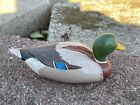 Vintage Hand Painted Carved Small Miniature Duck Decoy N  Cal Wood