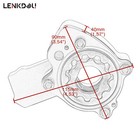 Oil Pump High Volume Assembly For Harley Twin Cam Dyna Softail Touring 2007-2017