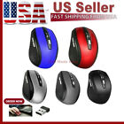 2 4ghz Wireless Optical Mouse Mice   Usb Receiver For Pc Laptop Computer Dpi Usa