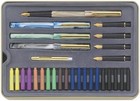 Deluxe Calligraphy Fountain Pen Set With Assorted Inks And Nibs - 33 Pieces
