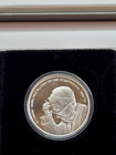 Shmuel Yosef Shay Agnon 2008 Israel 1 New Sheqel Silver Proof Coin W  Box